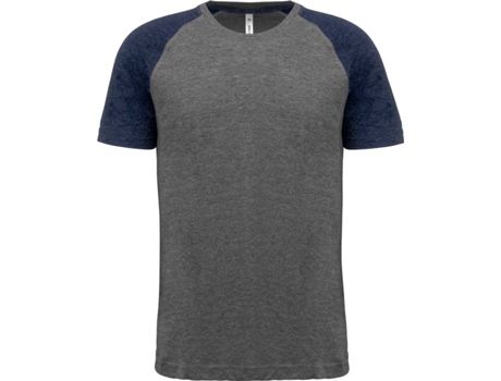Camiseta de Hombre para Deporte PROACT Gris Multideportes Azul (XL)