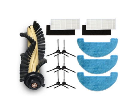 Accesorio Aspiradores ECOVACS Filtro+cepillos+esponja ecovacs deebot cen663 cen664 dm82