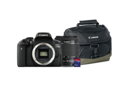 Kit Cámara Réflex CANON EOS 750D+EF-S 18-55IS KIT (24.2 MP - ISO: Auto 12800 - Sensor: APS-C)