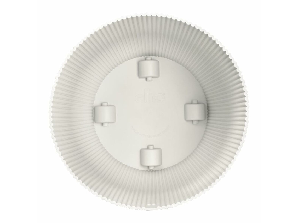 Maceta ELHO Blanco Ø 35 cm Plástico Redondo Moderno