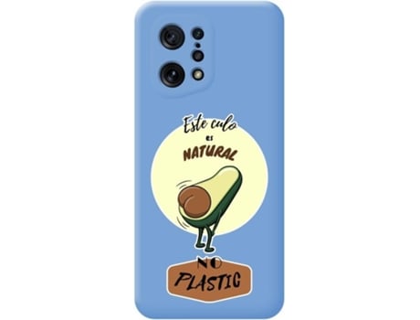 Carcasa para Oppo Find X5 5G TUMUNDOSMARTPHONE Silicona Líquida Dibujos Azul