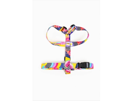 Arnés para Perros BECKY DOG APPAREL Miami (Multicolor - 42-69 cm (Beagle, French Bulldog, Cocker Spaniel) - Poliéster - Mediano)