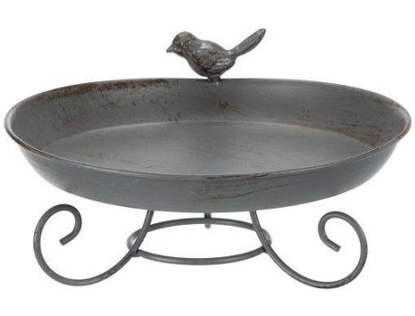 Bebedero para Pájaros TRIXIE 173526 (Gris - 340 g)