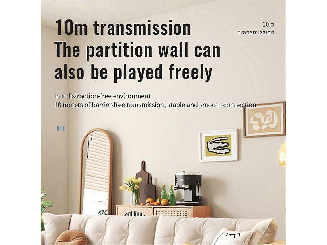 Transmisor y receptor Bluetooth 2 en 1 para computadora, adaptador Rosewell Bluetooth 5.3
