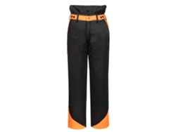 Pantalones Portwest Oak Protección y comodidad en el sector forestal / Negro / L