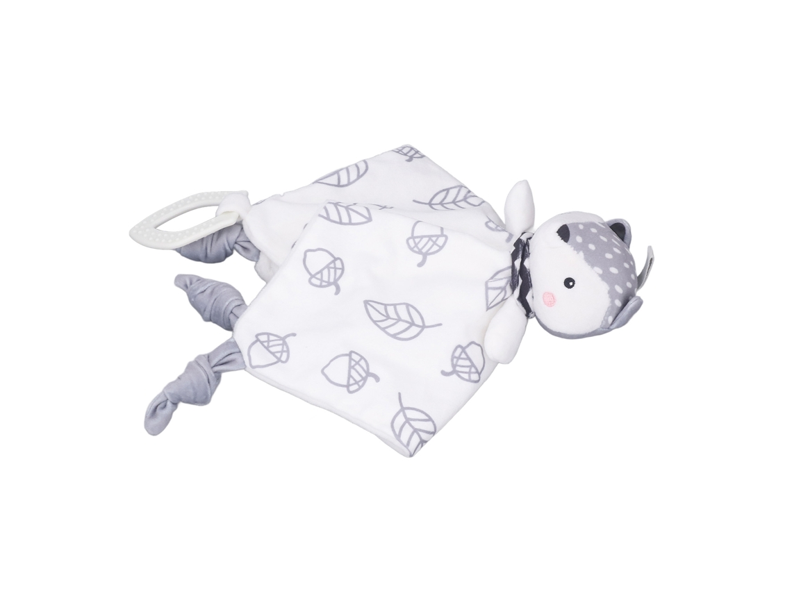 Adorable Manta De Seguridad Suave Con Forma De Animalito De Zorro, Ligera Y Portátil.