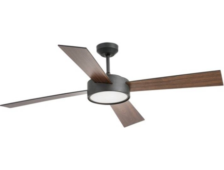 Ventilador de Techo FARO BARCELONA Hydra Negro (36 W - Diámetro 135 cm)