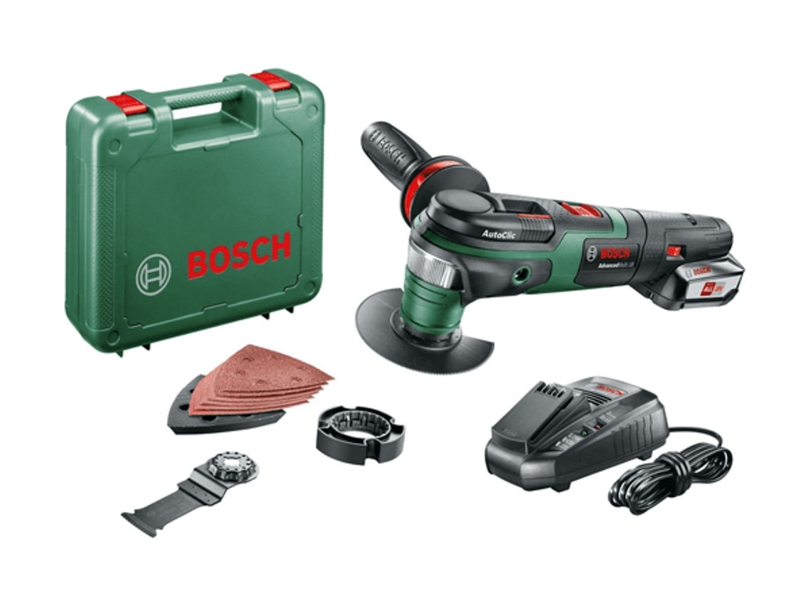 Herramienta multiusos inalámbrica Bosch AdvancedMulti de 18 V