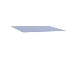 Vidaxl Tela De Repuesto Para Toldo Azul Y Blanco 500 X 350 Cm
