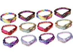 Conjunto De 12 Tiaras Metálicas Com Cruz - Acessórios De Moda Para Uso Diário E Ocasiões Especiais