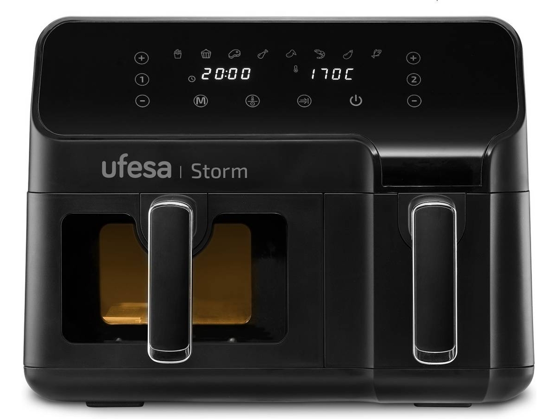 Freidora de Aire UFESA STORM 2 (9 L - Negro)