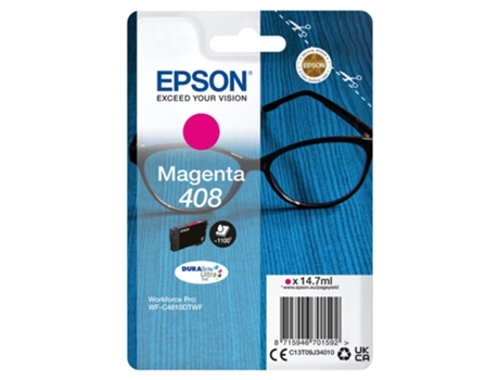 TINTEIRO EPSON DURABRITE 408 MAGENTA