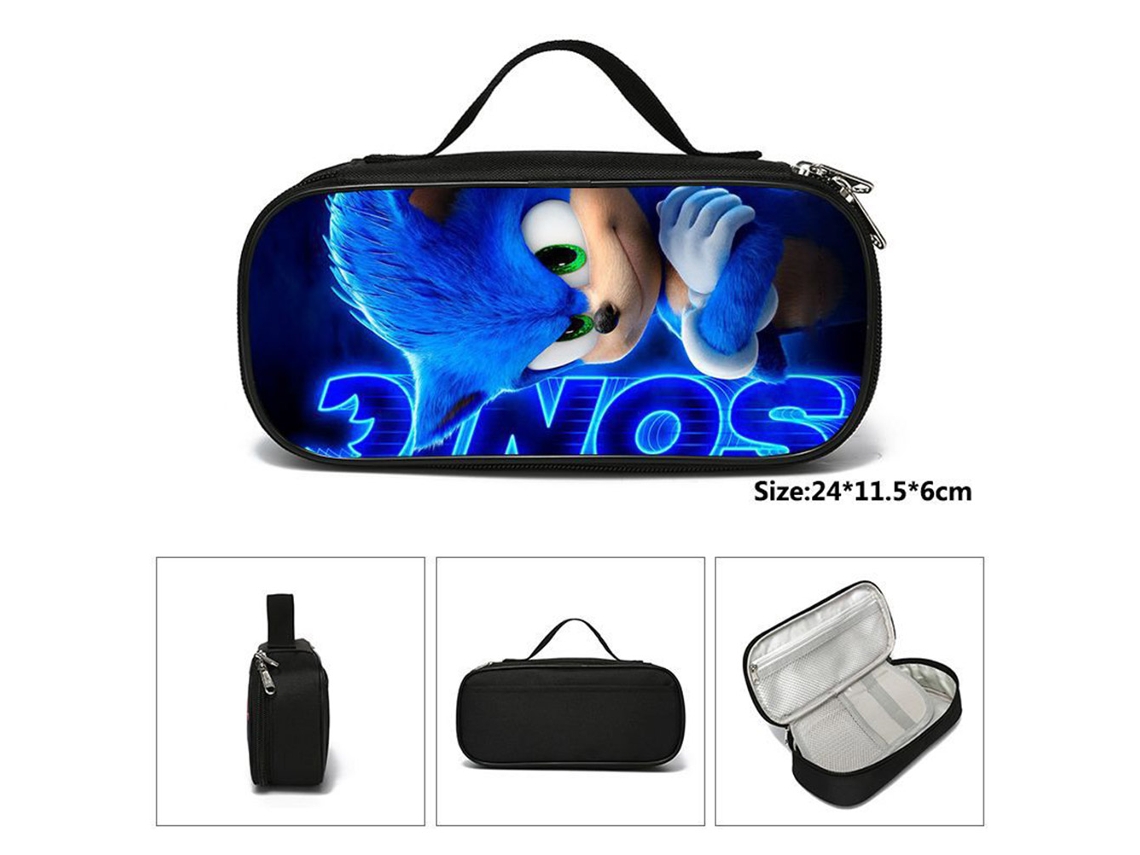 Estuche Para Lápices Con Cremallera, Diseño De Videojuegos De Anime, Gran Capacidad, Para Niños Y Niñas.