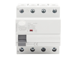 Gyl9 4p 400vac 63a Interruptor Automático De Corriente Residual Ip20 Iec/en61008.1