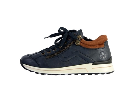 Zapatillas de Mujer RIEKER Azul (38)