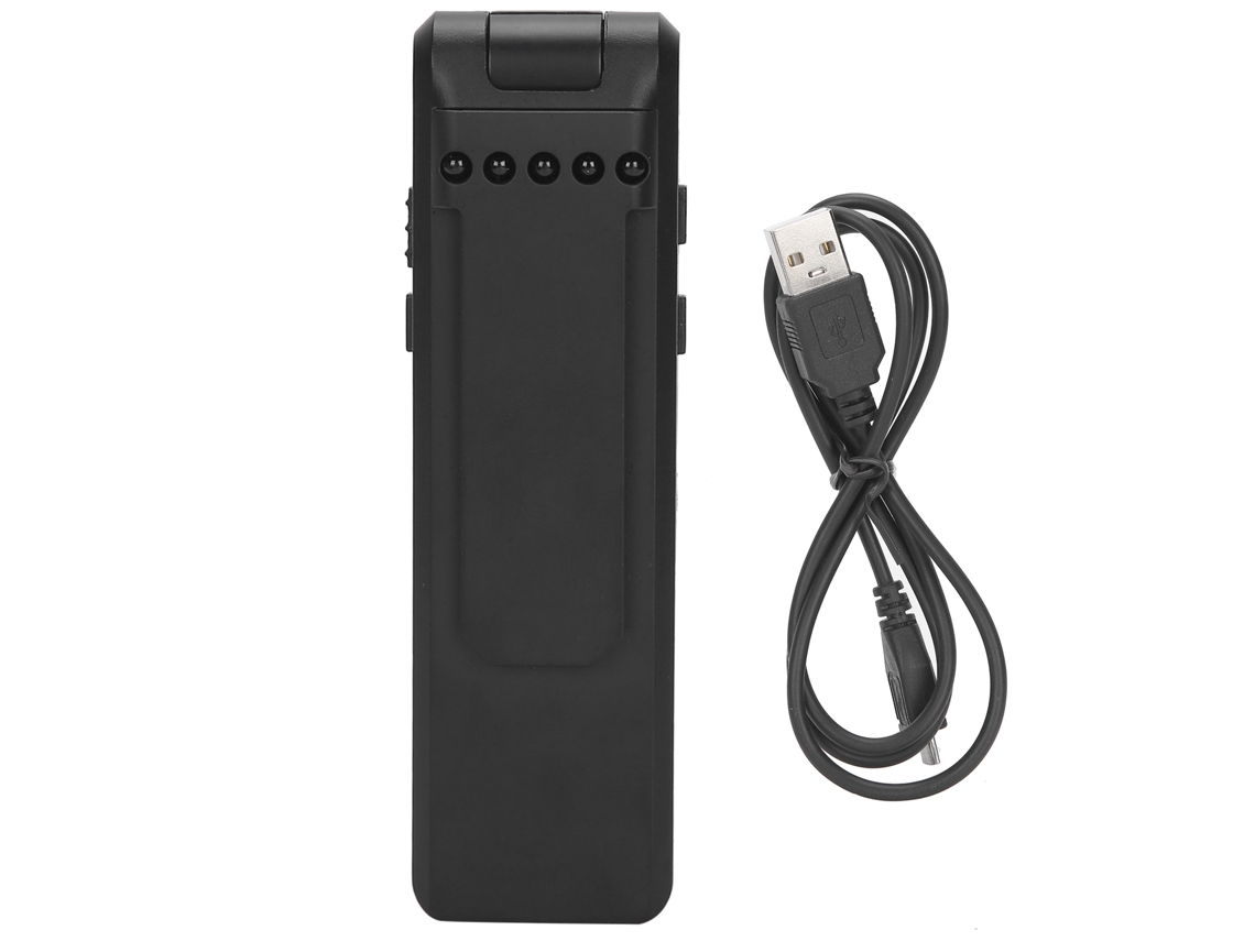 Bolígrafo Digital Grabador De Vídeo Y Voz 1080p Con Rotación De 180° Y Detección De Movimiento.