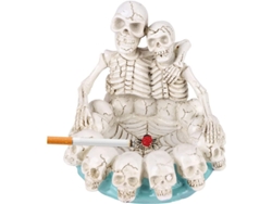 Bol Decorativo De Resina Con Forma De Calavera Para Llaves Y Joyas, Ideal Para Halloween.