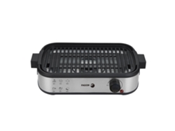 Parrilla eléctrica Fagor de 1800 W con extractor, placa antiadherente, sin humo FGE1560