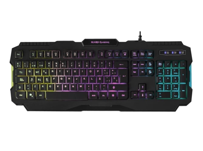 Teclado Gaming MARS MRK0 (Mecánico - Inglés - Negro)
