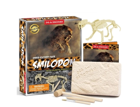 Jurassic World Puzzle Ensamblaje de Juguete Para Niños Tigre Dientes de Sable