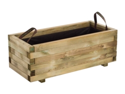Jardinera De Madera Rectangular 73L Baroque VDC
