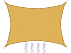 Vela De Sombra Impermeable 2,4 Pies Protección Uv X