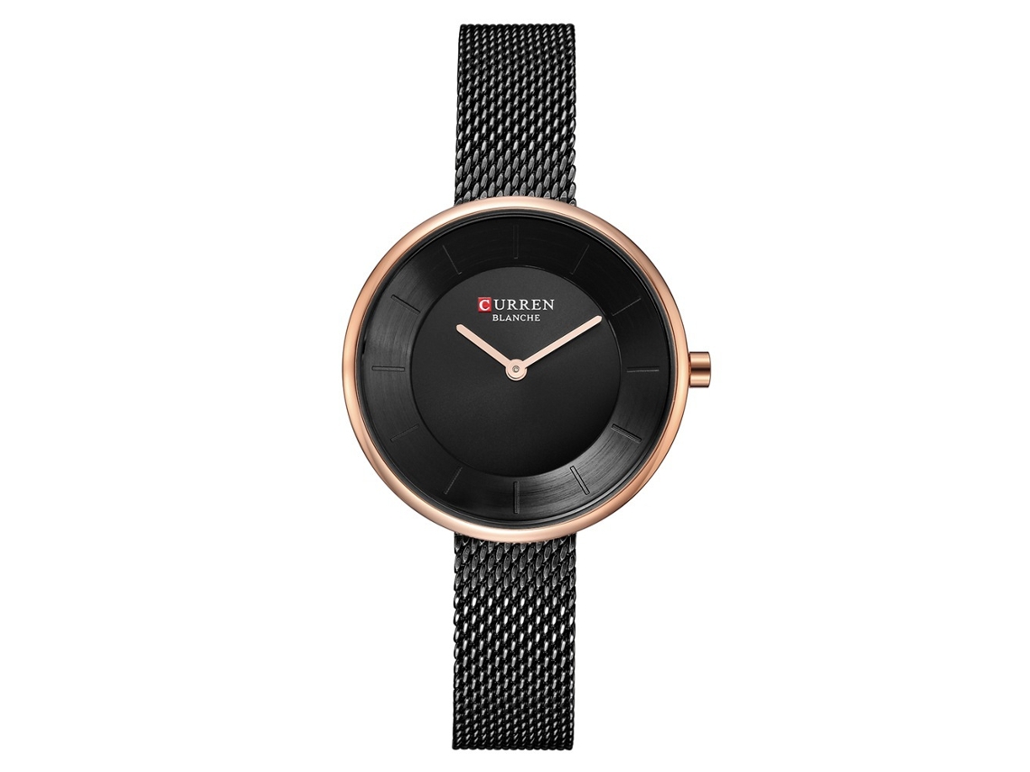 Reloj De Aleación De Moda Para Mujer, Reloj Minimalista De Cuarzo, Estilo Delgado Y Ligero Para Mujer.