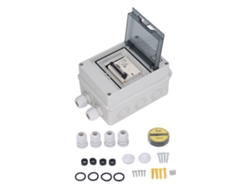 Disyuntor Miniatura De Cc De 2 Polos Y 10 A, 1000 V, Con Interruptor De Desconexión Ip65 Para Sistemas Fotovoltaicos Solares.