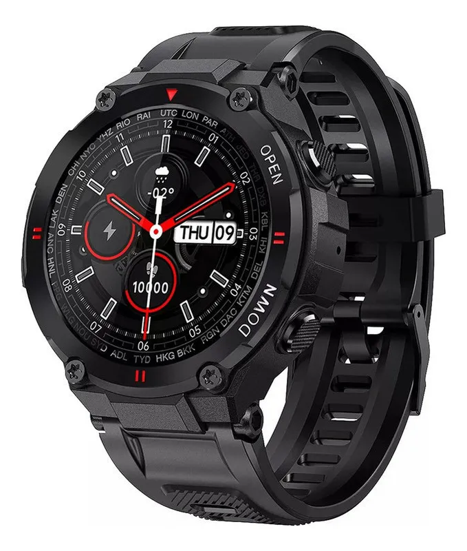 Reloj inteligente táctico para exteriores Vayotoy con pantalla táctil HD de 128''