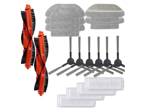 Cepillo giratorio con rodillo Ilter, paño de mopa para Xiaomi Roborock Mijia LDS/STYJ02YM/Conga 3490 Viomi V2 PRO V3, Robot aspirador