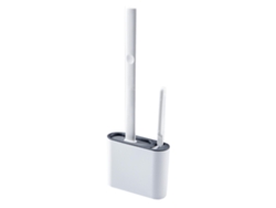 Juego De Escobilla De Inodoro De Silicona Para Montaje En Pared, Limpieza Eficiente, Cepillo Para Inodoro, Cepillo Para Limpiar Grietas Para El Baño
