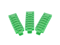 24 abrazaderas para película de plástico para invernadero, tubo de 11 mm