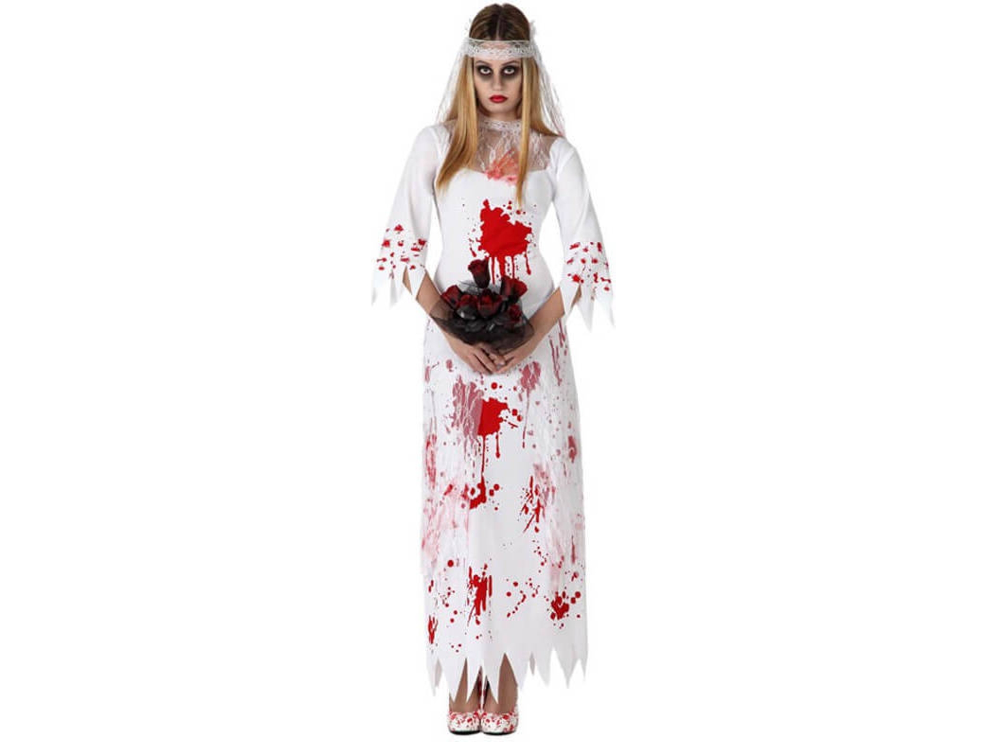Disfraz de Mujer DISFRAZZES Novia Muerta (Talla: S)