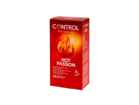 Preservativos CONTROL Hot Passion Efecto Calor (10 Unidades)