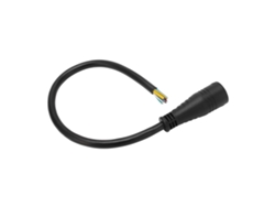 2026-cable De Extensión Para Motor De Bicicleta Eléctrica 9 Pin 31cm Con Conector Hembra Impermeable Accesorios De Bicicleta Eléctrica