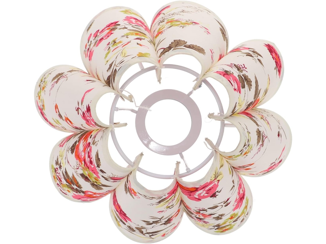 Pétalos Decorativos Artísticos De Tela E27, Accesorio De Iluminación Suave Para El Hogar, Ideal Para Sala De Estar U Oficina.