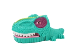 Urbannova-juguete Dientes Dinosaurio Juego Morder Dedo Con Música Verde