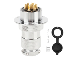 2026velora-conector De Enchufe Aéreo Compacto Resistente Conect/desconect, Rendimiento Estable, Ac/dc, Accesorios Eléctricos