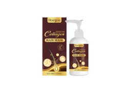 Mascarilla capilar de colágeno para un cabello sano y fortalecido.