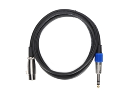 Cable De Señal De Micrófono Balanceado Xlr Hembra A Jack De 6,35 Mm, 2 M, Jd6015 Jorindo
