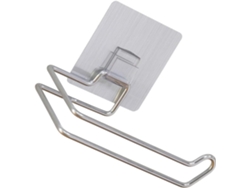 Portarrollos De Papel Higiénico, Práctico Soporte Para Papel Sin Necesidad Taladrar, Baño, Hotel