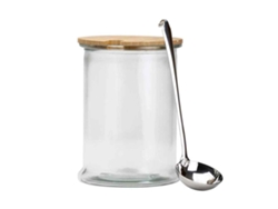 Jarra para Bebidas de 5L con Cacillo de Acero Inoxidable / Dimensiones: 26 x 19 cm. HOME DECO FACTORY