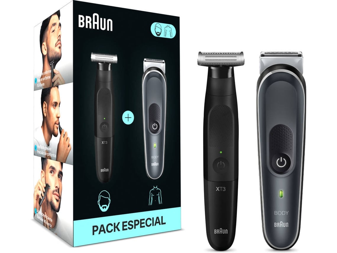 Pack Recortador Corporal BRAUN Series BG5360 con Accesorios y