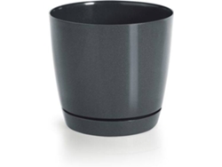 Maceta PROSPERPLAST Coubi Round P (Negro - 10 x 10 x 9.2 cm)