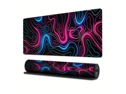 Alfombrilla De Ratón Gaming Xxl Antideslizante - Mousepad Para Teclado Y Escritorio - 80x30x0,3cm