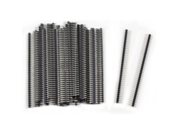 50 Conectores De Cabezal De Rosca Simple De 40 Pines Y 2,54 Mm (50 Unidades - 1 Pin)