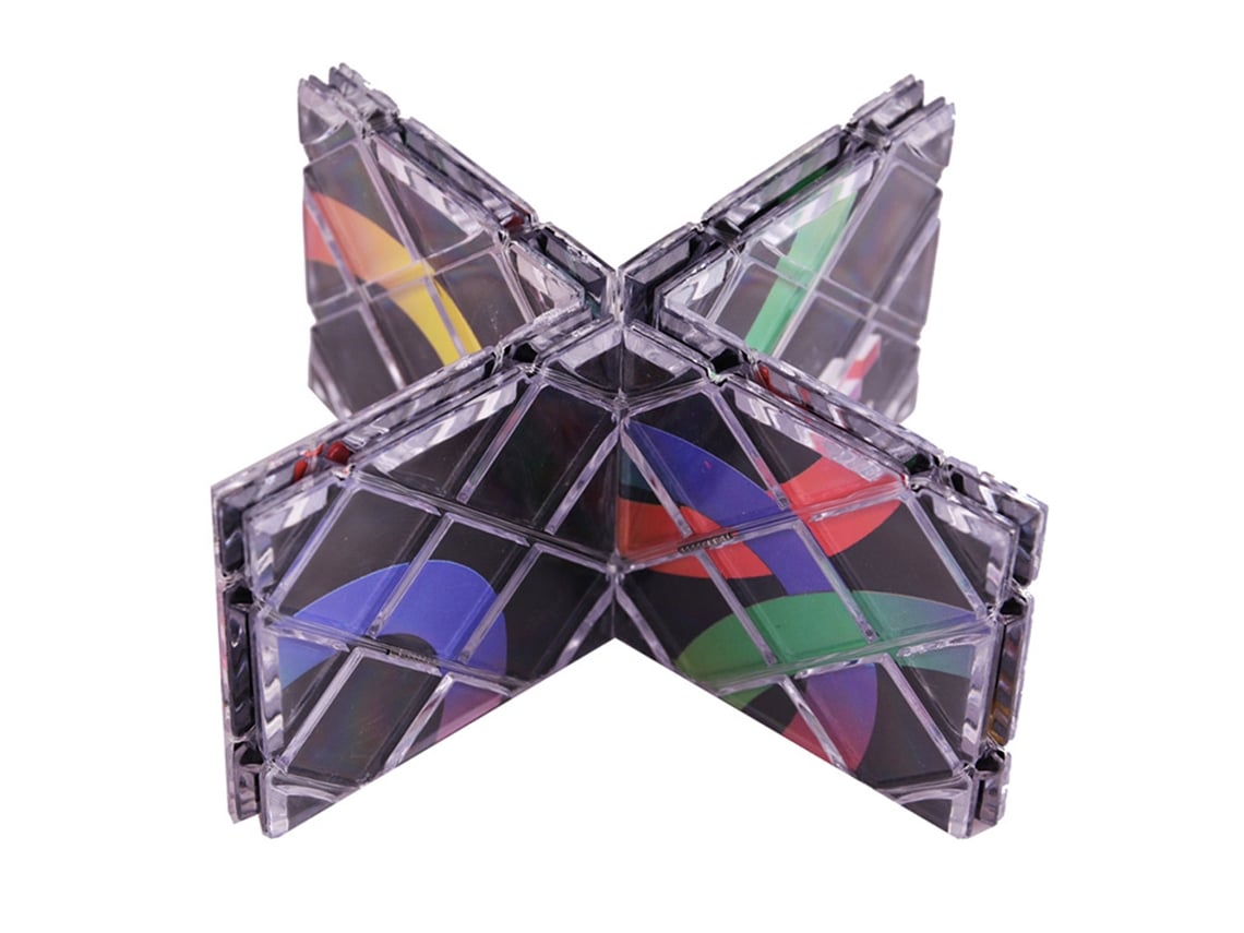 Rebe-cubos De Rompecabezas Plegables De 8 Paneles, Cubo Mágico Profesional, Juguetes Clásicos, Juguete De Mesa