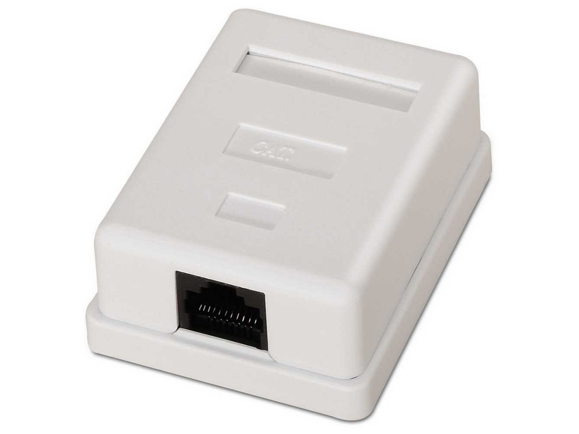 Rosetón de Superficie AISENS Rj45 Cat 6