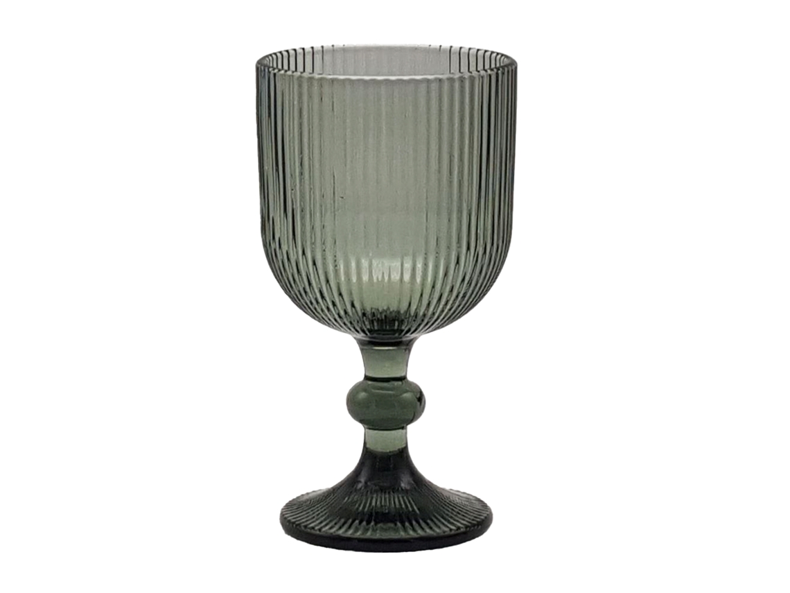 Set de 6 Vasos Stripes 330 ml Gris MY GLASS