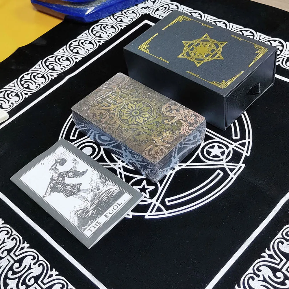 Juego De Cartas De Tarot, Juego De Mesa, 12*7 Cm, Regalo De Alta Gama Resistente Al Agua